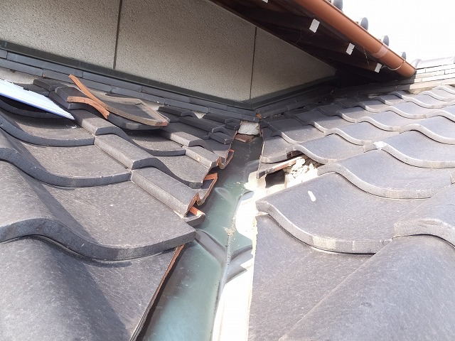 交換工事が推奨される銅板